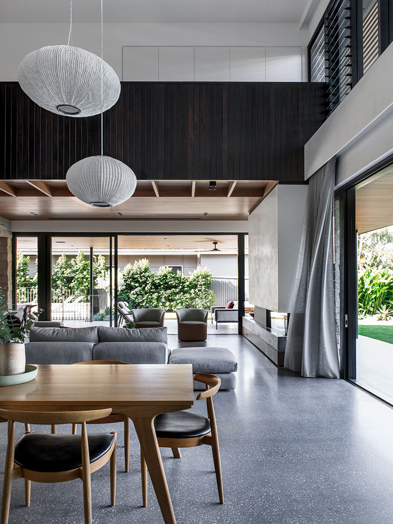 Современный дизайн красивого традиционного дома в Австралии