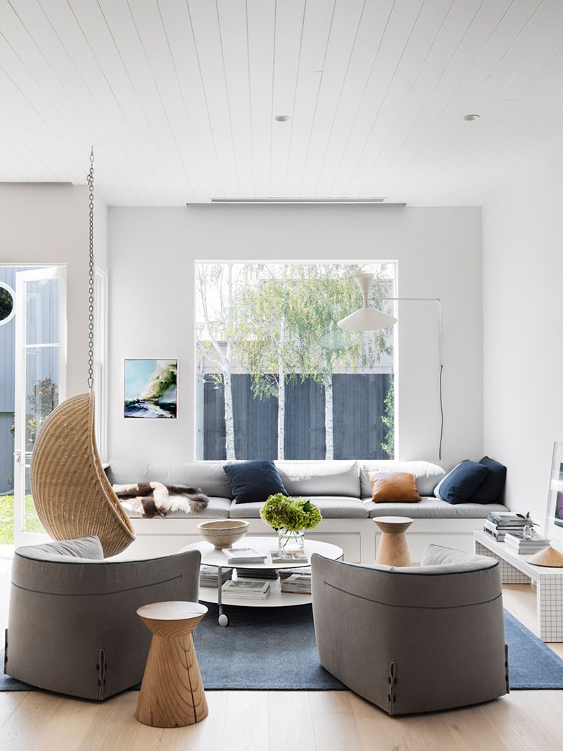 Наполненный светом современный семейный дом дизайнера Ali Ross в Мельбурне