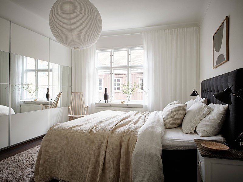 Уютная двухуровневая квартира с террасой в крыше в Гётеборге