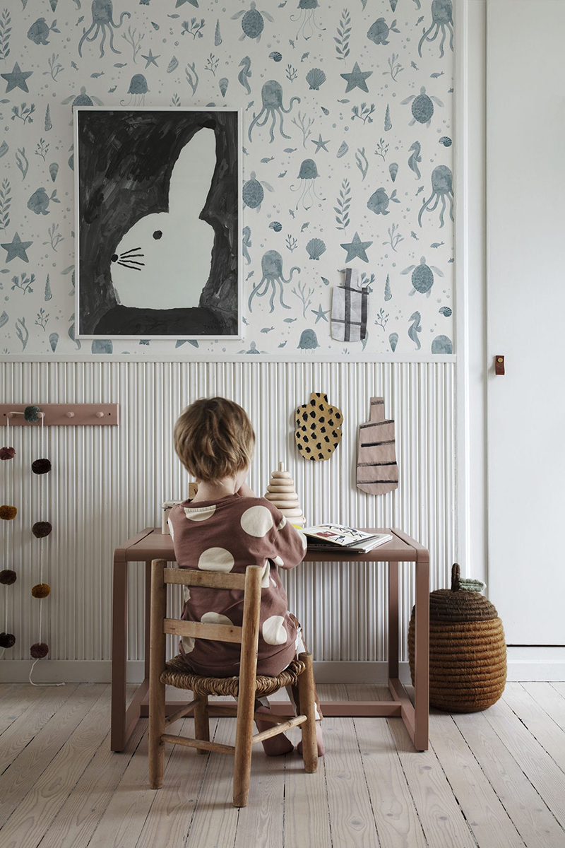 Коллекция уютных скандинавских обоев для детей от Sandberg