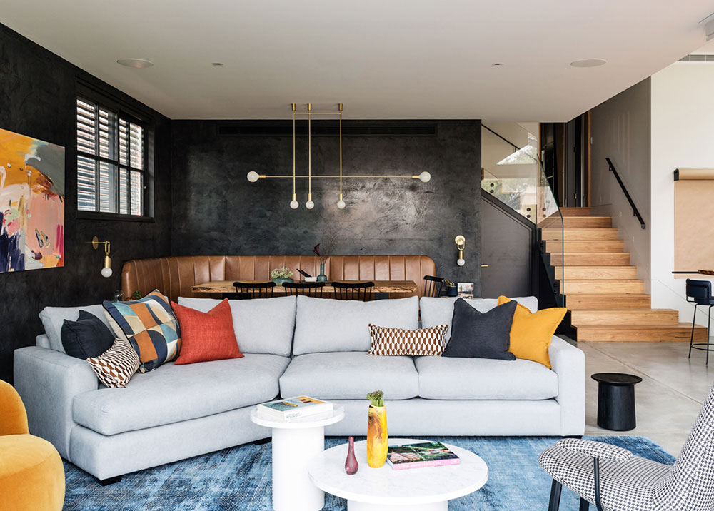 Текстуры, краски и контрасты: современный дом с характером в Сиднее