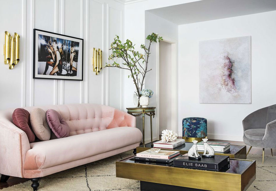 Светлый и гламурный интерьер квартиры модного блогера в Мадриде