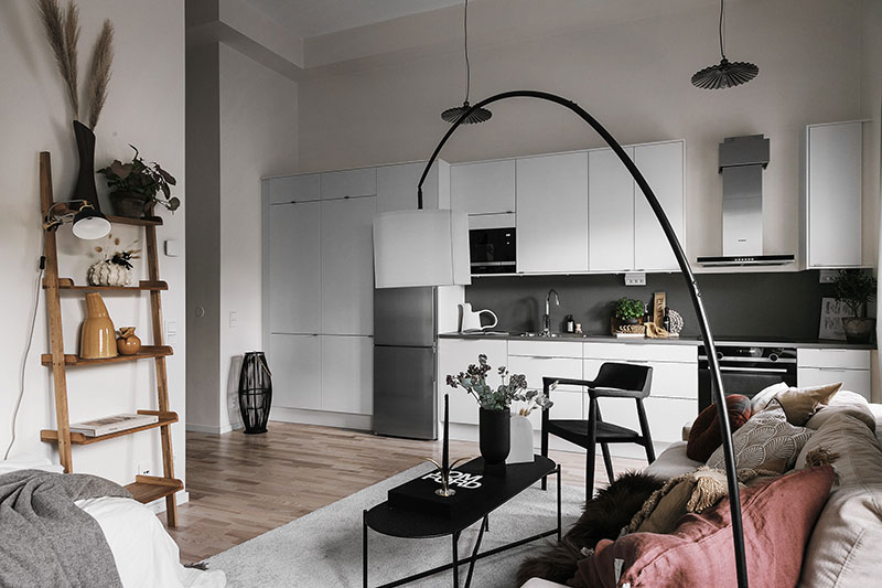 Как с помощью декора сделать маленькую квартиру красивой и уютной (35 кв. м)