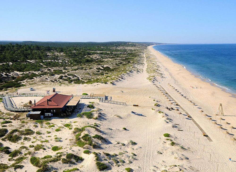 Рай для любителей уединённого пляжного отдыха: отель Sublime Comporta в Португалии