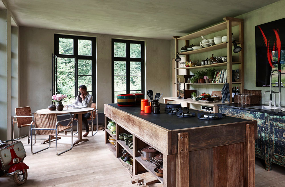 Когда великолепные старые дома получаю новую жизнь: работы бельгийского дизайнера Pieter Vandenhout