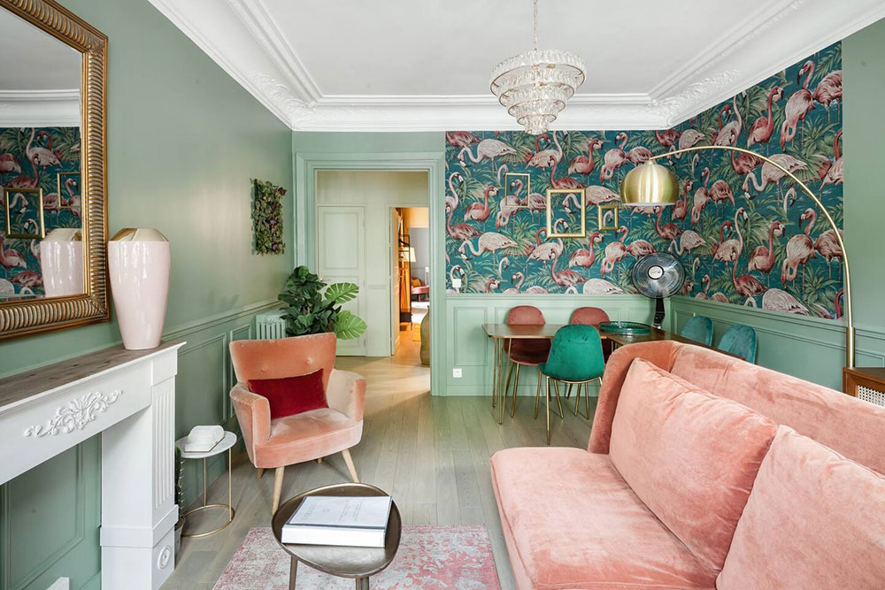 Цветной Париж: яркая квартира, которую можно арендовать на Airbnb