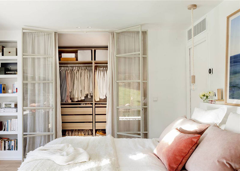 24 вдохновляющие спальни с белыми стенами от El Mueble