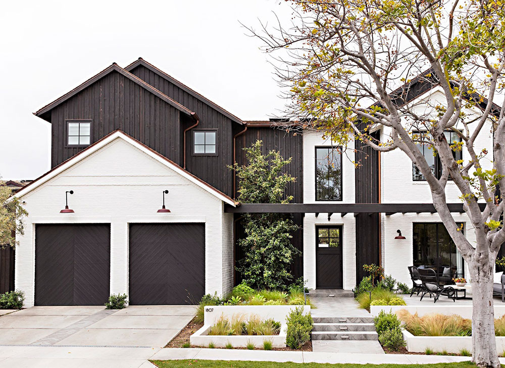 FAMILY HOME SPEED BUILD, MODERN Black and White Aesthetic