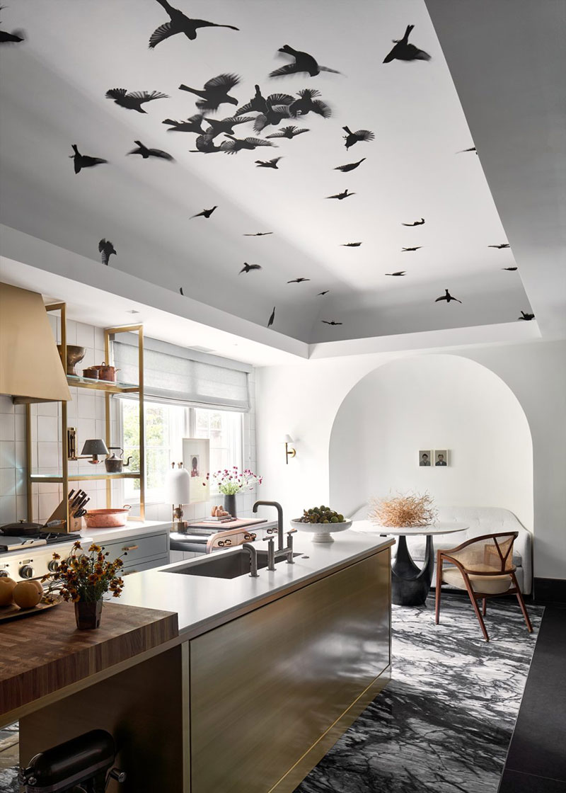 Великолепная кухня с птицами от дизайнера Chad Dorsey 〛 ◾ Фото ...