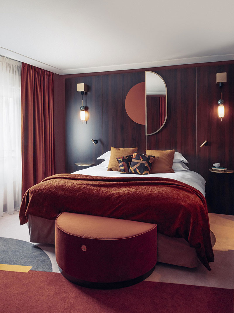 Смелый дизайн и вдохновение 80-ми: отеля Nest MGallery в Париже