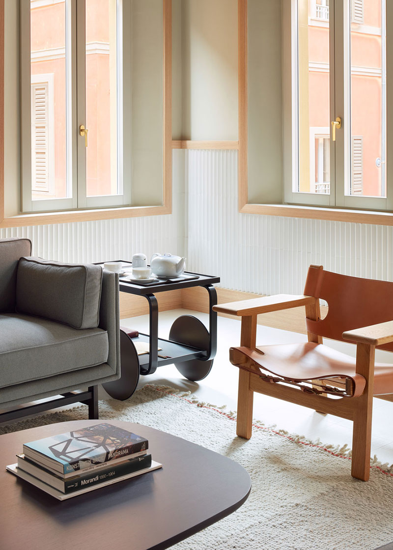 Плитка как современное искусство: стильные интерьеры гостевого дома Mutina в Италии