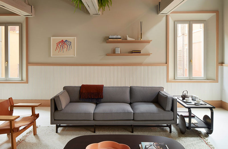 Плитка как современное искусство: стильные интерьеры гостевого дома Mutina в Италии