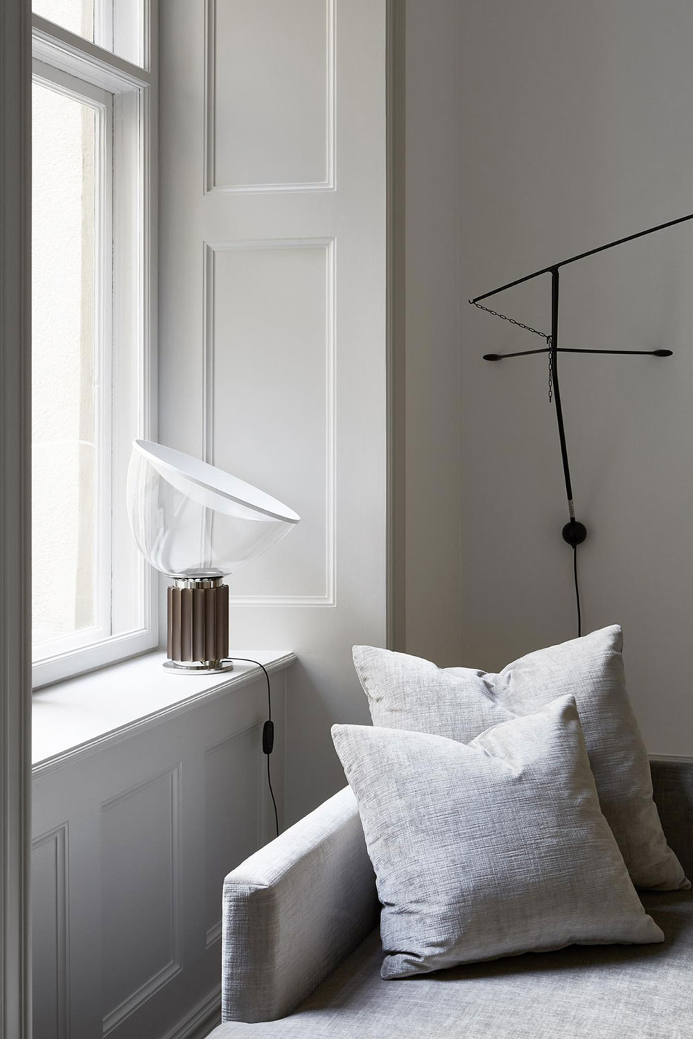 Уютный, элегантный и стильный интерьер маленькой квартиры в Стокгольме (40 кв. м)