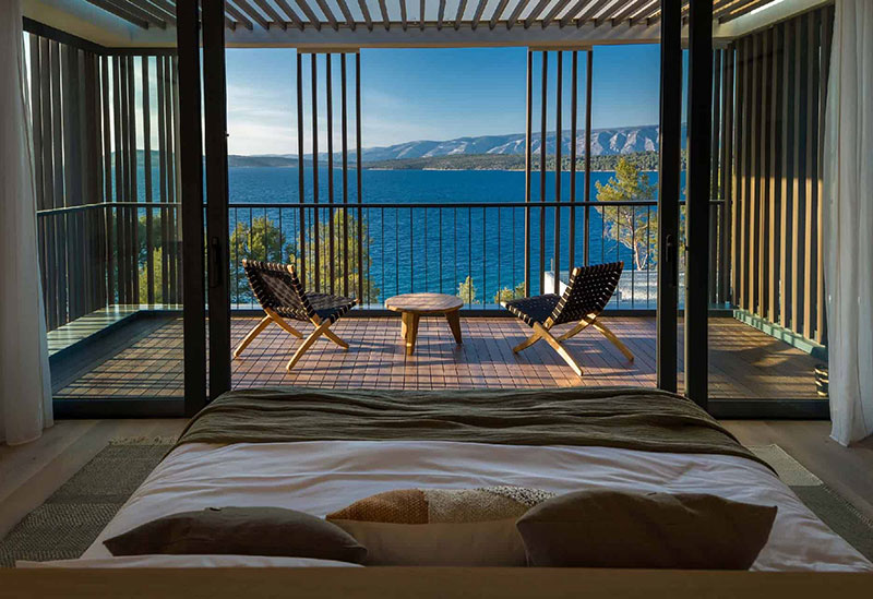 Тёплый и изысканный новый отель на хорватском острове Хвар