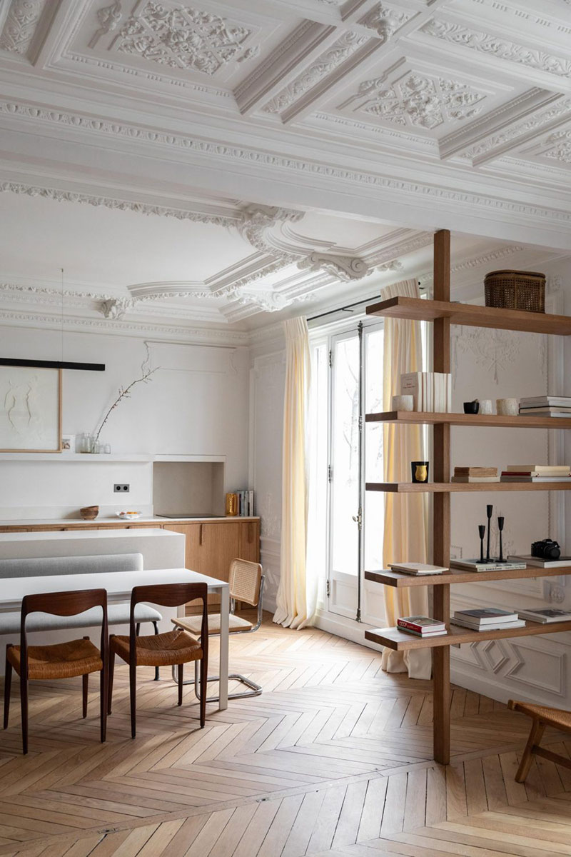 Парижский интерьер во всей своей красоте: апартаменты в Османском доме