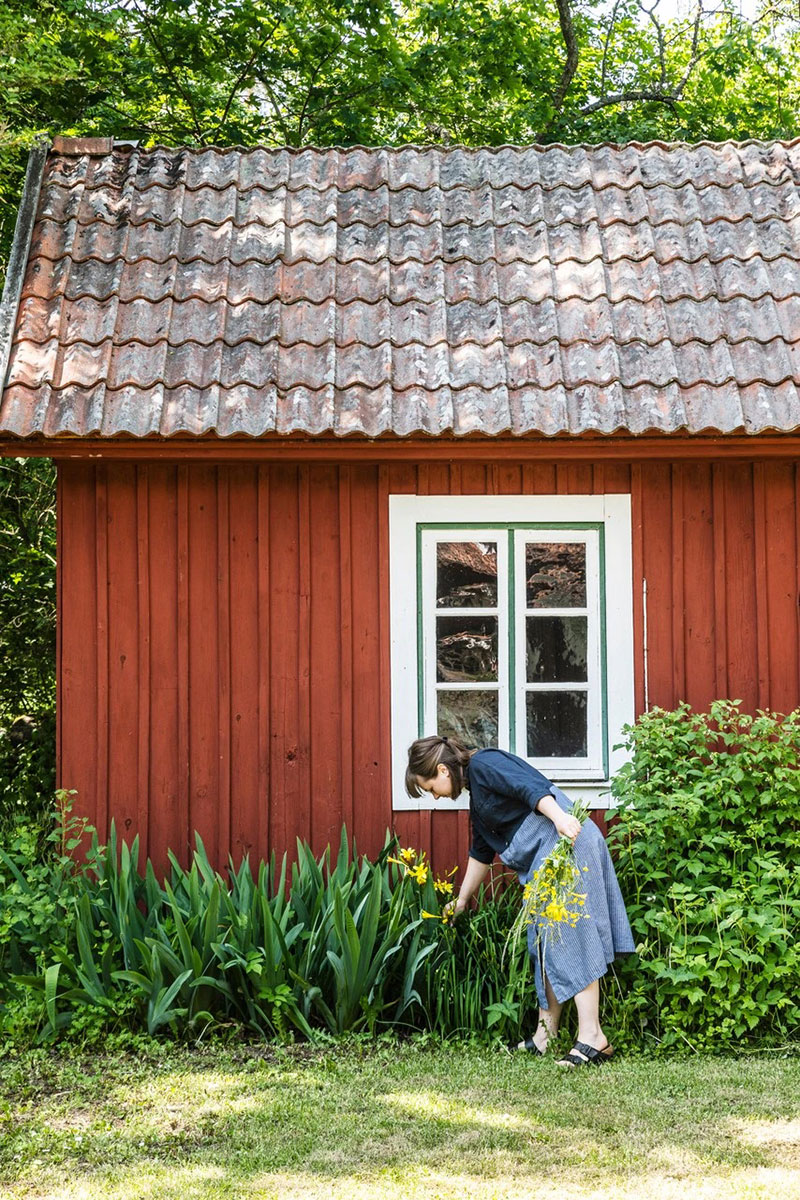 Прекрасное гнёздышко в здании бывшей деревенской телефонной станции в Швеции