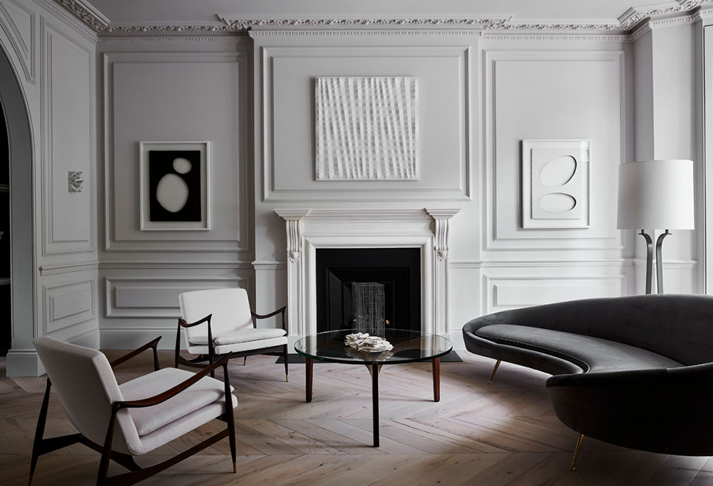 Как в изысканной арт-галерее: современный интерьер в доме 19 века в Лондоне