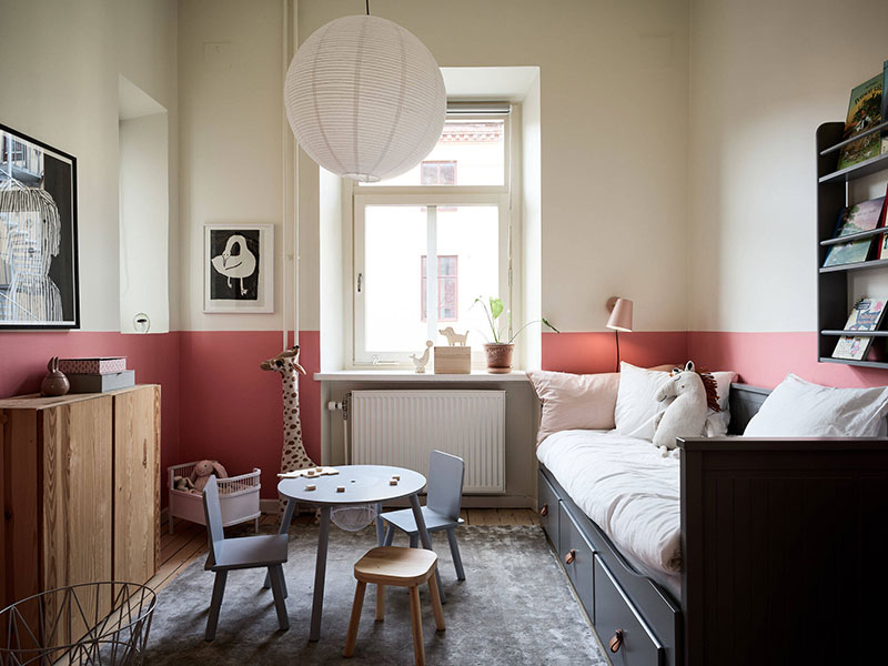 Мягкий и тёплый интерьер квартиры в Гётеборге (78 кв. м)