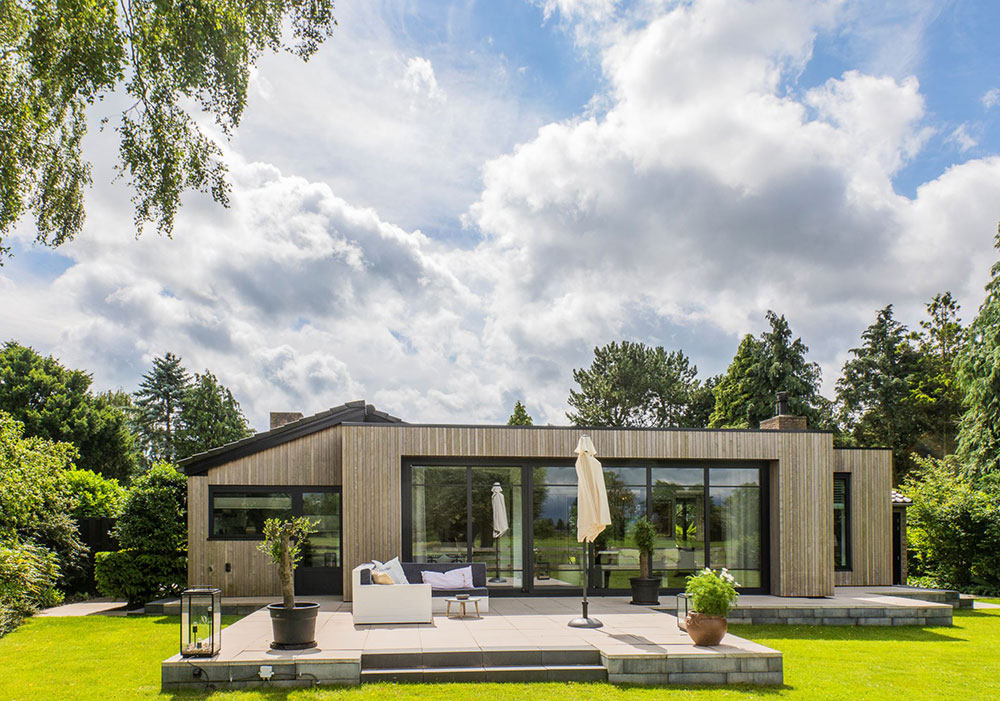 Прекрасный современный дом с балками в Нидерландах