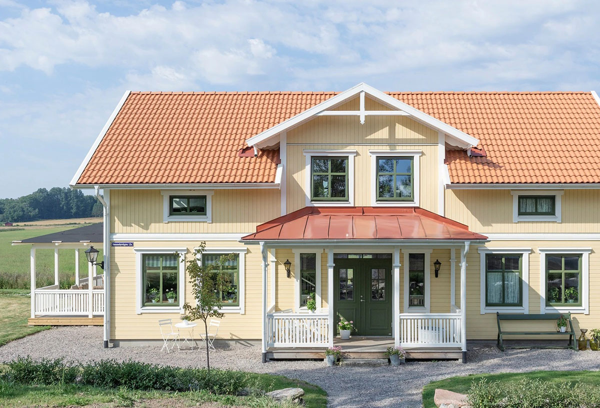 Чудесный дом в Швеции, вдохновлённый сказкой Пеппи Длинныйчулок