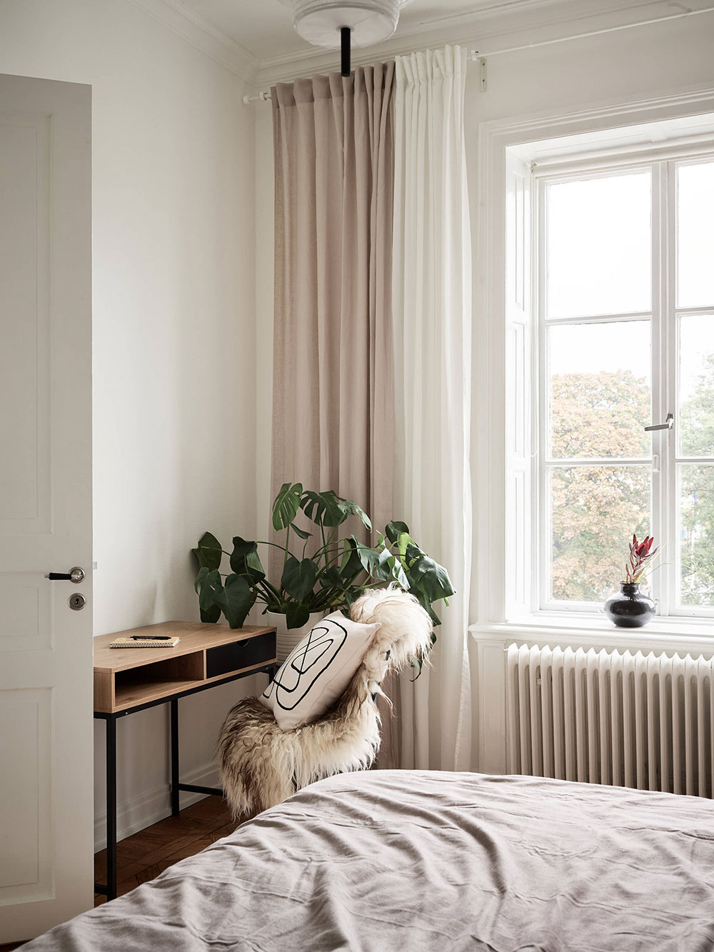 Компактность и уют в дизайне небольшой двухкомнатной квартиры в Швеции (43 кв. м)