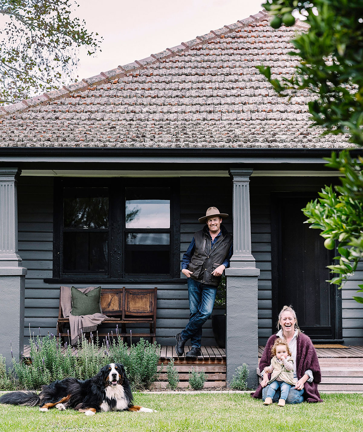 Дача по-австралийски: уютное обновление старого фермерского дома