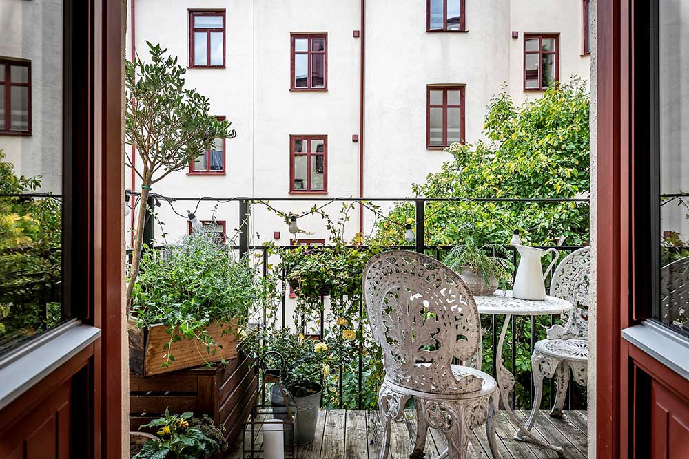 Уютная шведская квартира с винтажным характером (70 кв. м)