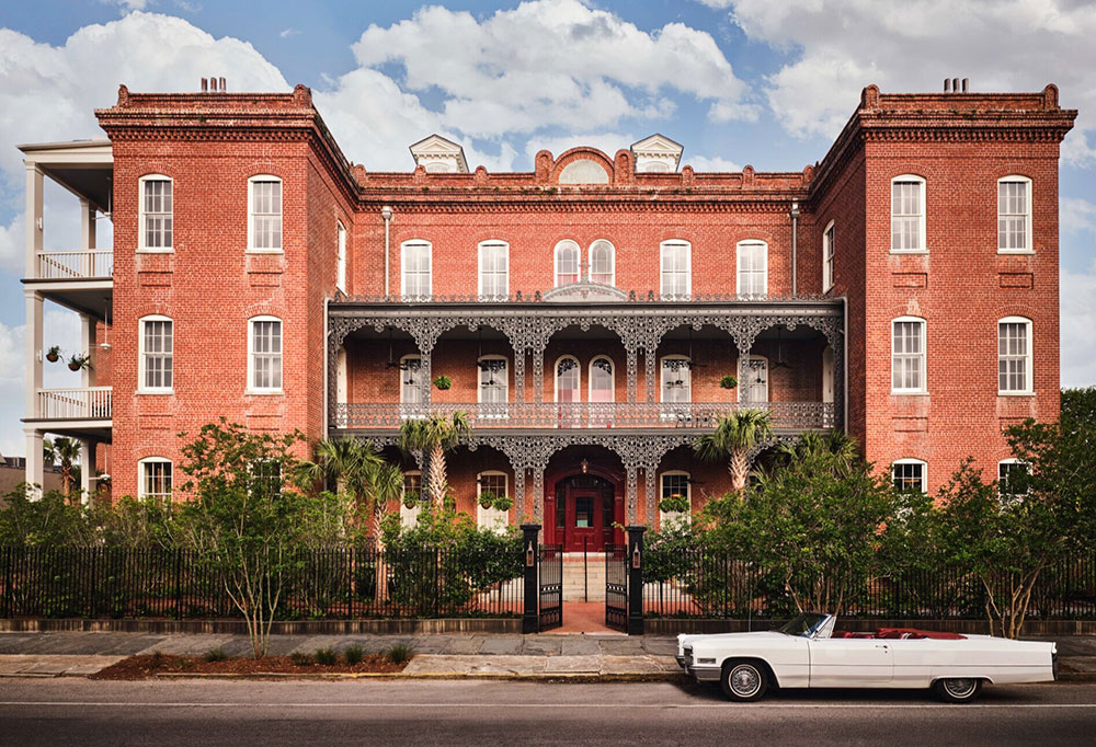 Отель Saint Vincent в историческом здании 1861 года в Новом Орлеане