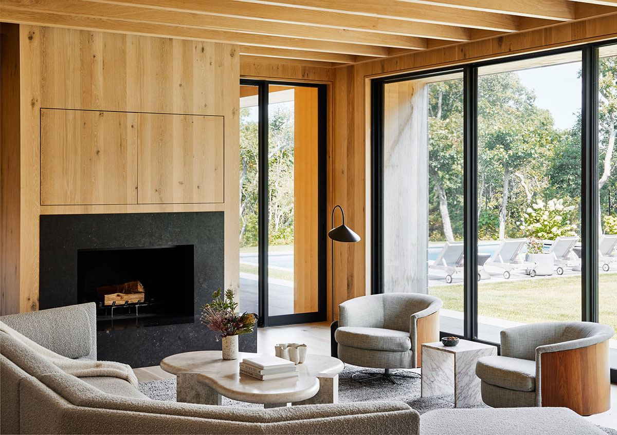 Любовь к натуральному дереву: тёплый элегантный дизайн современного дома в Сан-Франциско