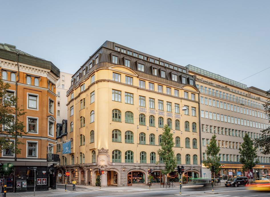 Отель Miss Clara в здании 1910 года эпохи модерн в Стокгольме