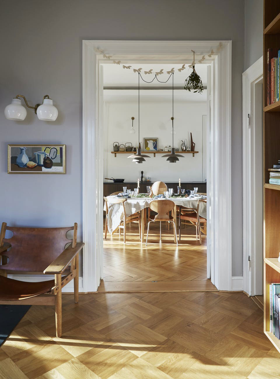 Элегантный и уютный дом модели Nina Lund в Копенгагене