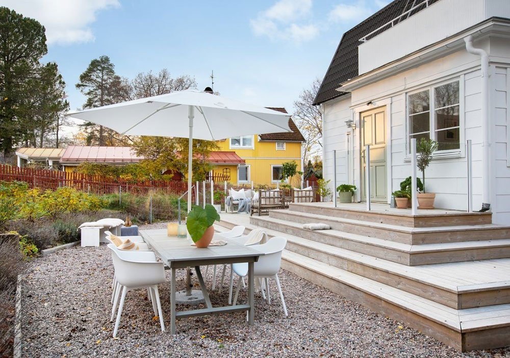 Белое царство: воздушный интерьер дома в Швеции