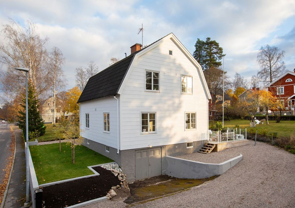 Белое царство: воздушный интерьер дома в Швеции