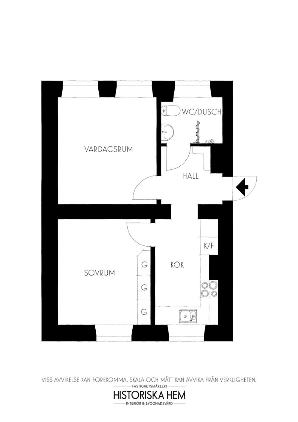 Маленькая квартира с ностальгическими нотками в декоре (40 кв. м)