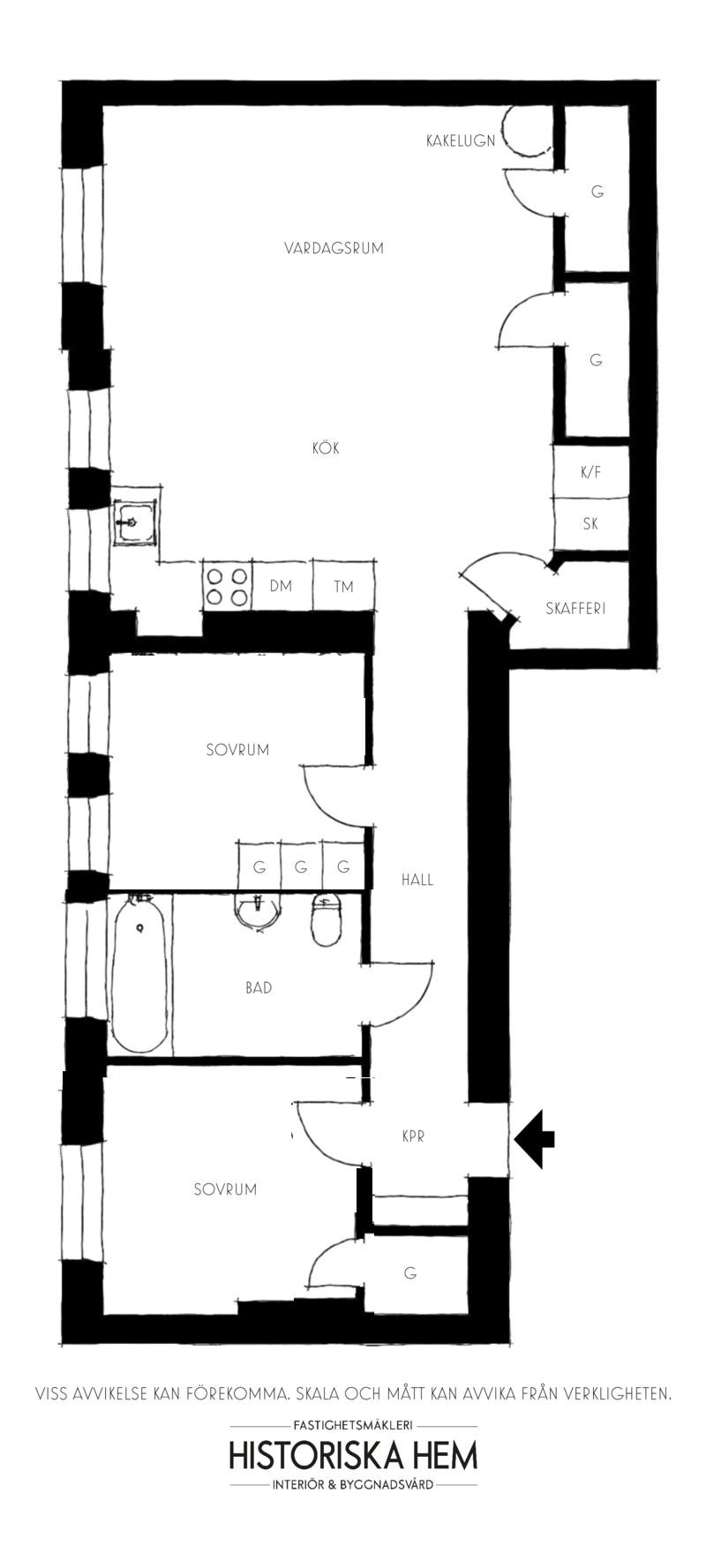 Уютная желтая кухня и другие цветовые акценты в дизайне скандинавской квартиры (78 кв. м)