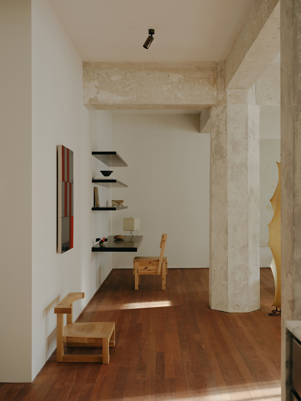 Бетон, естественный свет и японские мотивы: лофт в Сиднее