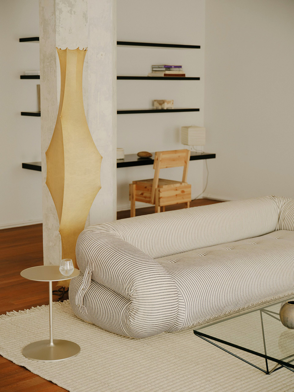 Бетон, естественный свет и японские мотивы: лофт в Сиднее