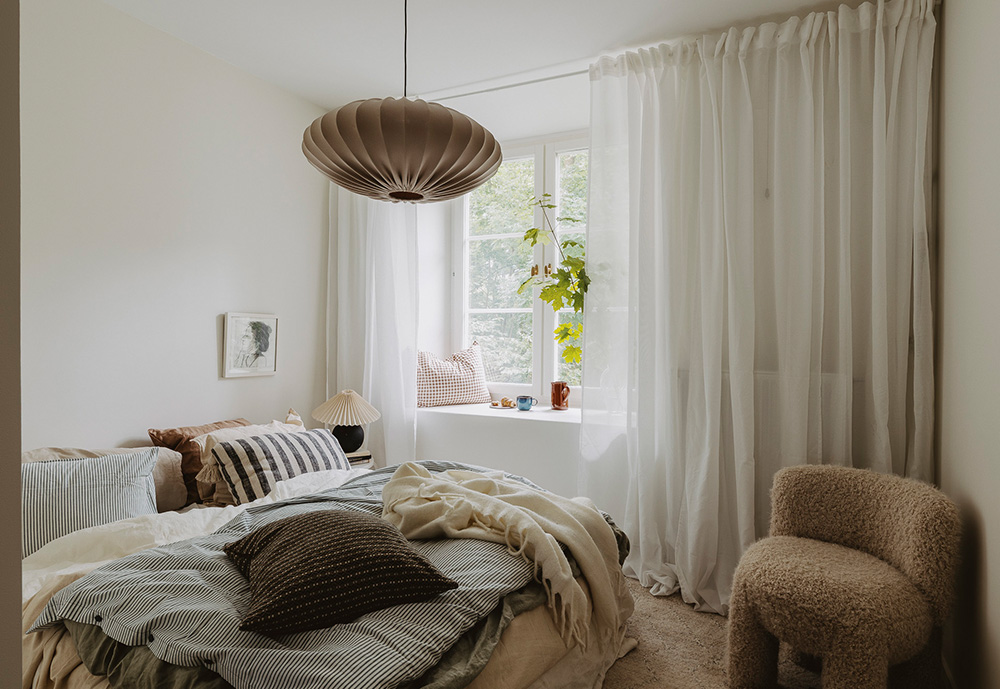 Маленькая квартира в Швеции с удлинённой планировкой и небольшой террасой (38 кв. м) Маленькая квартира в Швеции с удлинённой планировкой и небольшой террасой (38 кв. м)